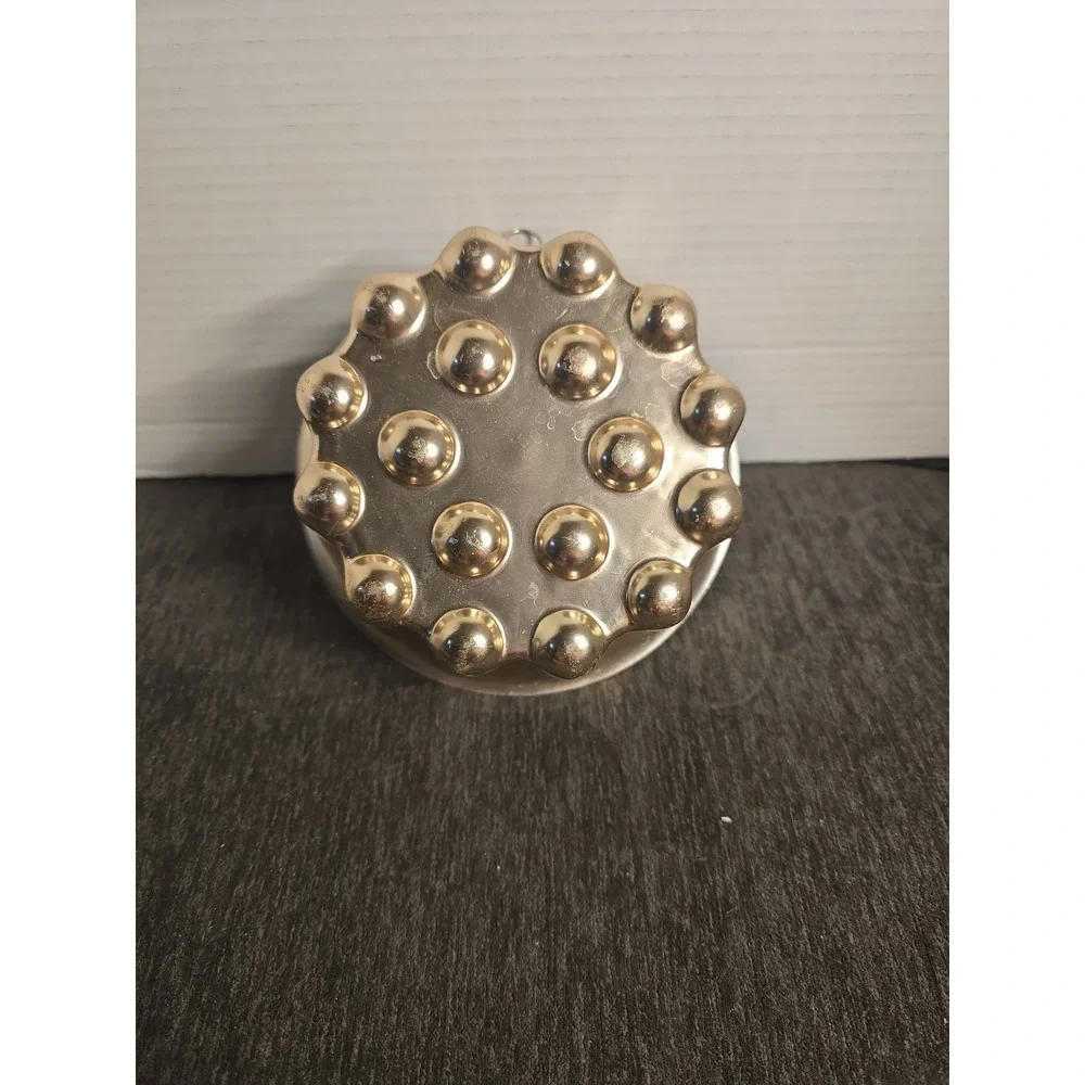 Vintage Copper Round Mold Jello Cake Home Decor 6